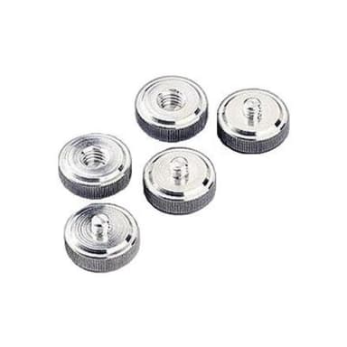 HAMA Wechselteller Zapfen A 1/4 > Bohrung B 3/8 5 Stk. 5121