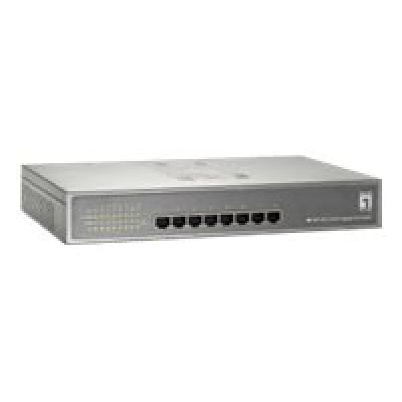 LevelOne GEP-08218 Port Gigabit PoE Switch