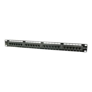 Patchpanel LogiLink 24-Port RJ45 19″ Cat6 ungeschirmt