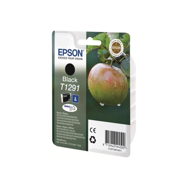 EPSON T1291 Schwarz Tintenpatrone