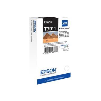 EPSON T7011 Größe XXL Schwarz Tintenpatrone