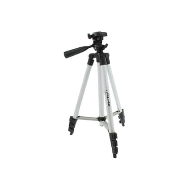 INLINE Stativ für Digitalkameras und Videokameras, Aluminium, Höhe max. 1,06m