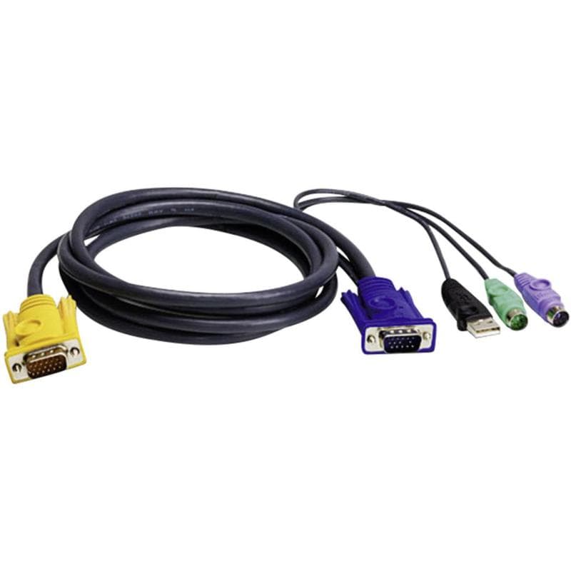 ATEN Kabelsatz USB-PS/2, 2L-5302UP, Länge 1,8m