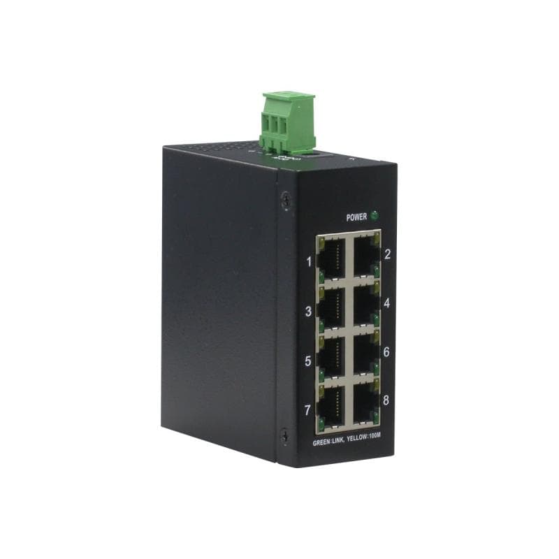 ROLINE Industr. Fast Ethernet Switch, 8