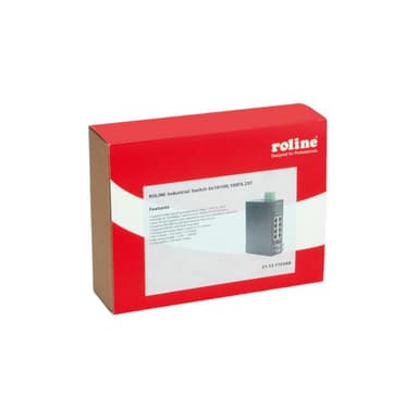 ROLINE Industr Switch 6x10/100 100FX 2ST