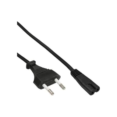 INLINE Netzkabel Netzstecker auf Euro