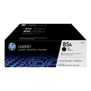 HP 85A 2er Pack Schwarz LaserJet Tonerpatrone (CE285AD)