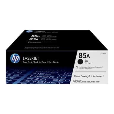HP 85A 2er Pack Schwarz LaserJet Tonerpatrone (CE285AD)