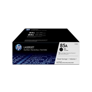 HP 85A 2er Pack Schwarz LaserJet Tonerpatrone (CE285AD)