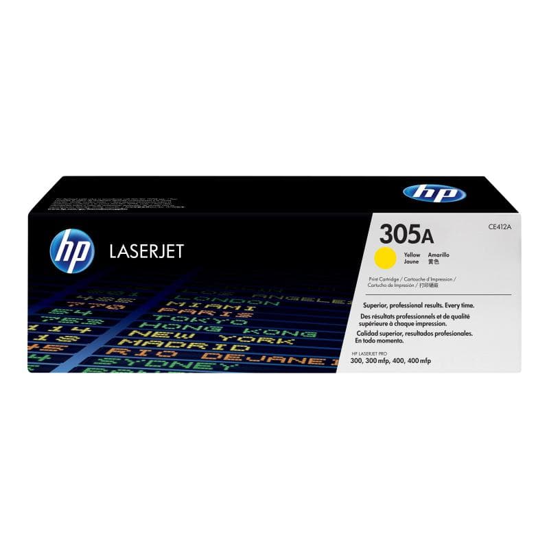 HP 305A Gelb LaserJet Tonerpatrone (CE412A)