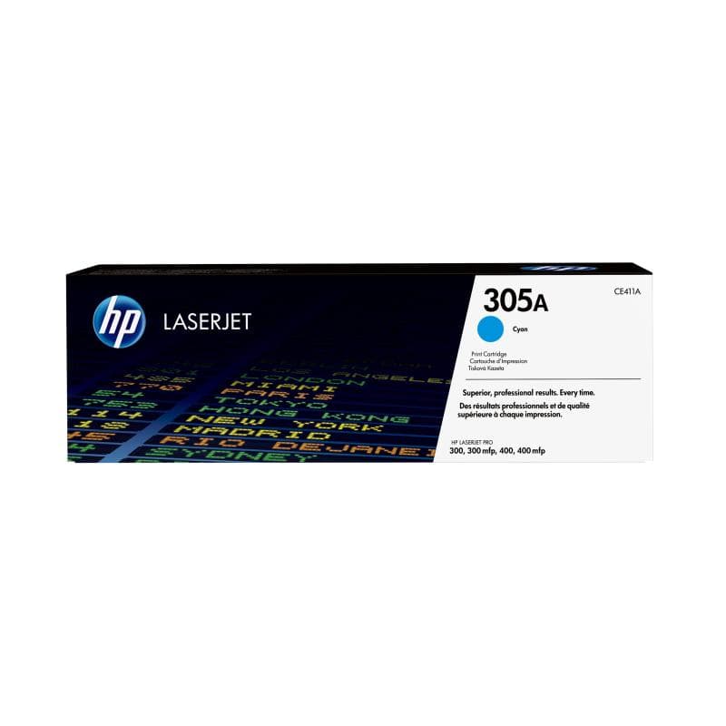 HP 305A Cyan LaserJet Tonerpatrone (CE411A)