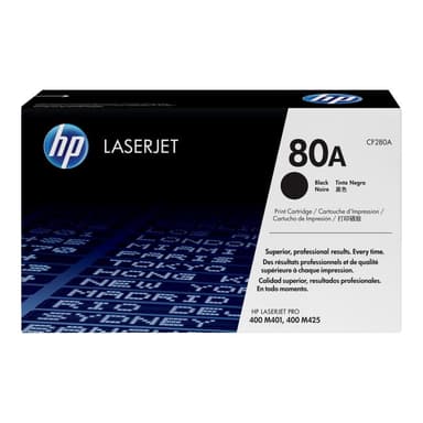 HP 80A Schwarz LaserJet Tonerpatrone (CF280A)