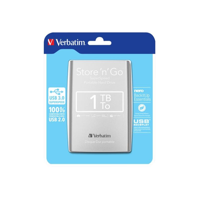 VERBATIM STORE N GO 2.5IN USB3.0 1TB