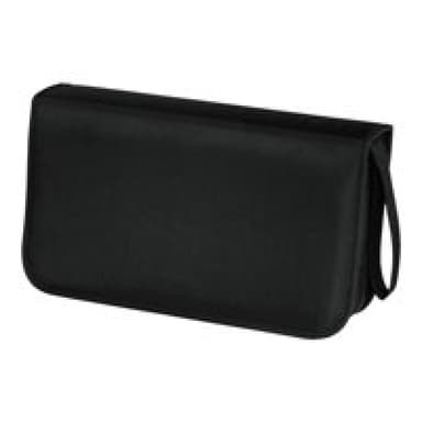 HAMA CD-Wallet Nylon 80 schwarz 33832