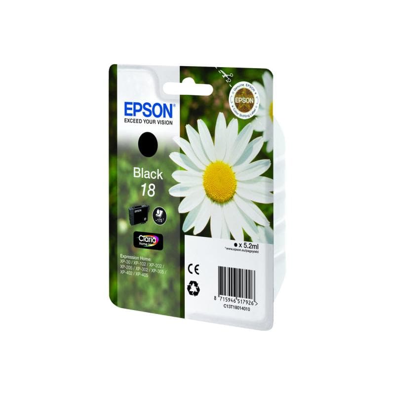 EPSON 18 Schwarz Tintenpatrone