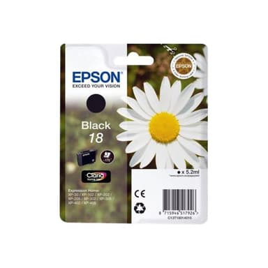 EPSON 18 Schwarz Tintenpatrone