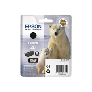 EPSON 26 Schwarz Tintenpatrone