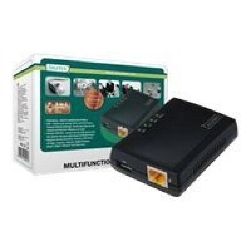 DIGITUS Multifunktions Netzwerk Server 1xUSB2.0 Intergrieter Printserver