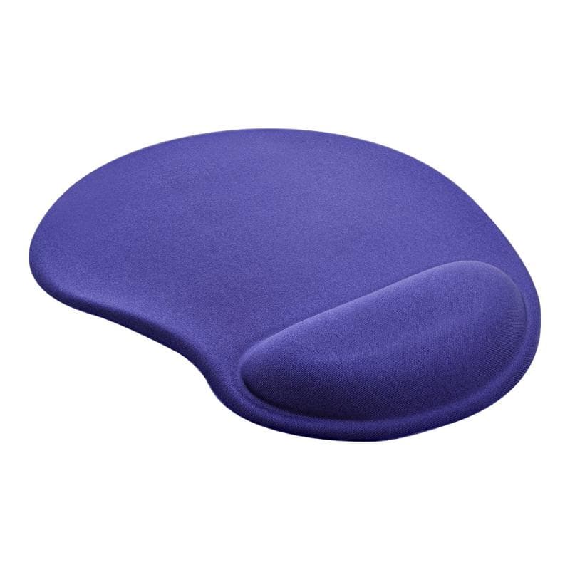 INLINE ® Maus-Pad, blau, mit Gel Handballenauflage, 230x205x20mm