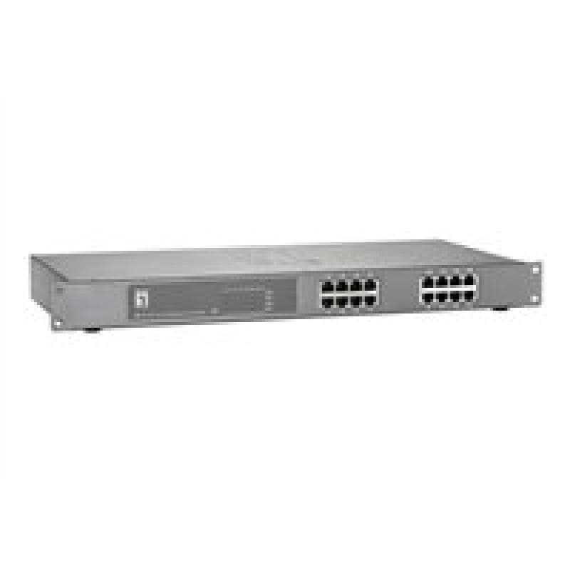 LEVEL ONE LevelOne 16-Port Fast Ethernet PoE Plus