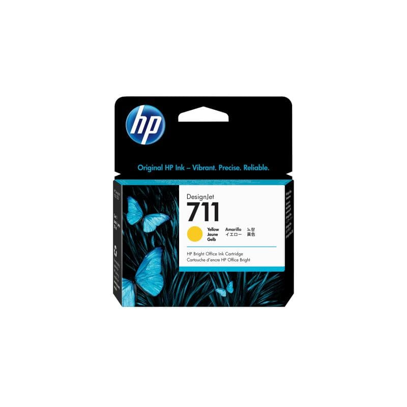 HP 711 Gelb Tintenpatrone