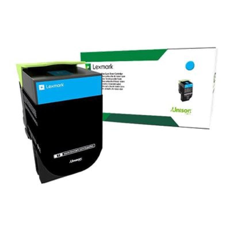 LEXMARK 702HC Cyan Tonerpatrone LCCP, LRP
