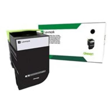 LEXMARK 702HK Schwarz Tonerpatrone LCCP, LRP