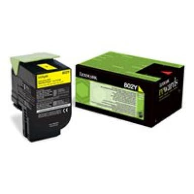 LEXMARK 802Y Gelb Tonerpatrone LCCP, LRP