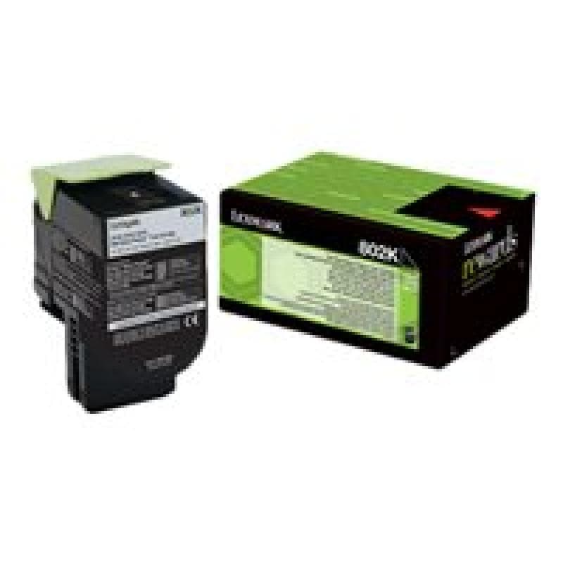 LEXMARK 802K Schwarz Tonerpatrone LCCP, LRP