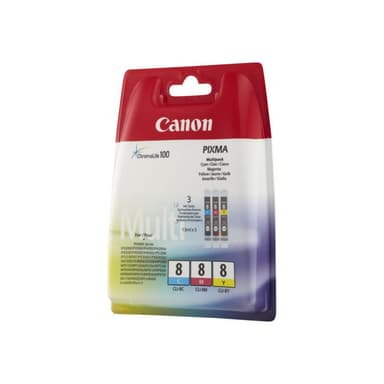 CANON CLI 8 C/M/Y Multi pack 3er Pack Gelb, Cyan, Magenta Tintenbehälter