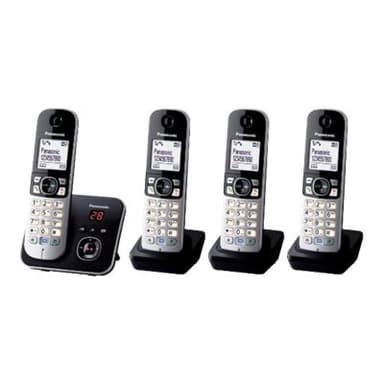 Panasonic KX-TG6824GB schwarz Quattro mit AB
