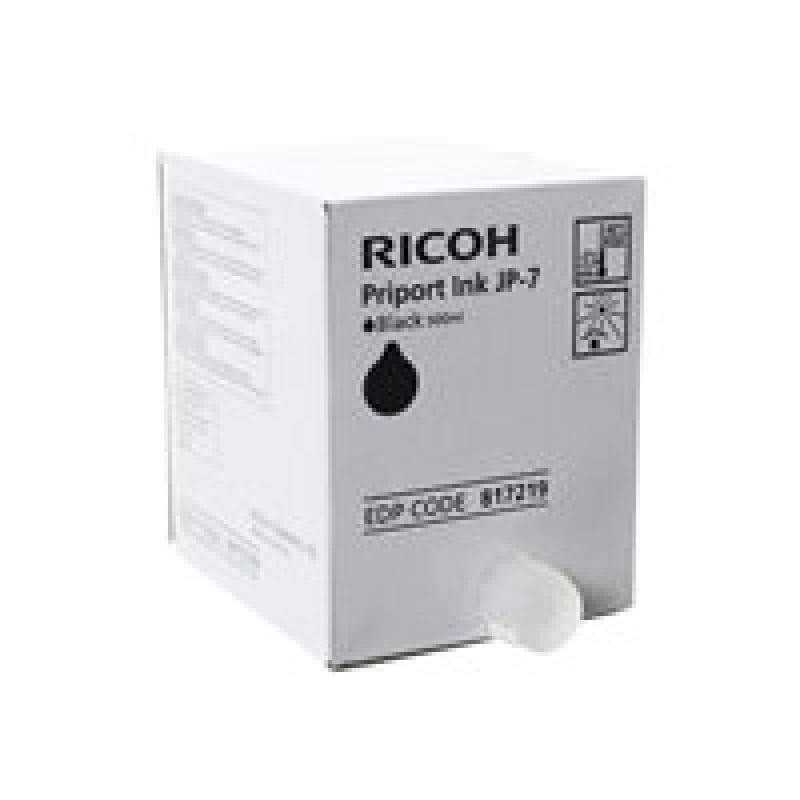 RICOH JP 7 5er Pack Schwarz Nachfülltinte