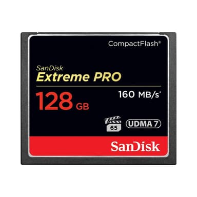 SANDISK Extreme Pro CF 128GB 160MB/s SDCFXPS-128G-X46