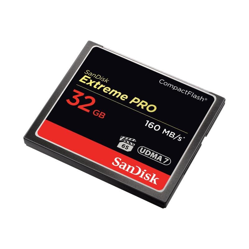 SANDISK Extreme Pro CF 32GB 160MB/s SDCFXPS-032G-X46