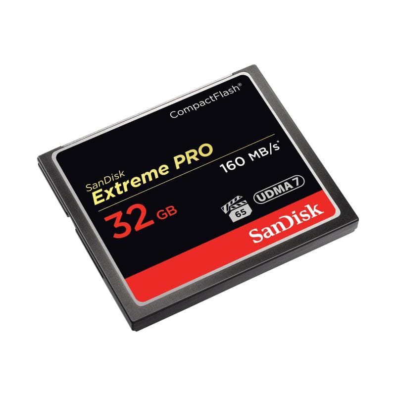 SANDISK Extreme Pro CF 32GB 160MB/s SDCFXPS-032G-X46