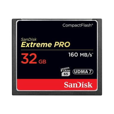 SANDISK Extreme Pro CF 32GB 160MB/s SDCFXPS-032G-X46
