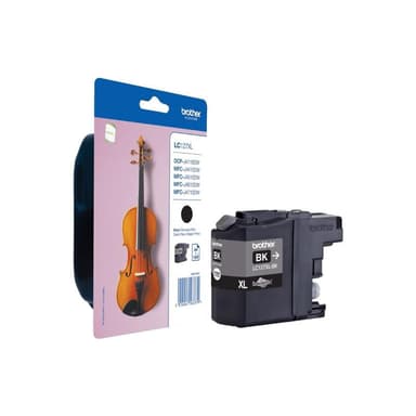 BROTHER Tinte LC-127XLBKBP schwarz Blister