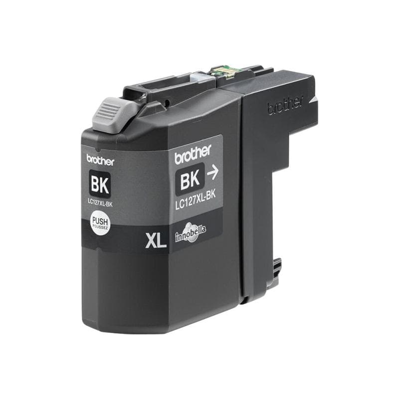 BROTHER Tinte LC-127XLBKBP schwarz Blister