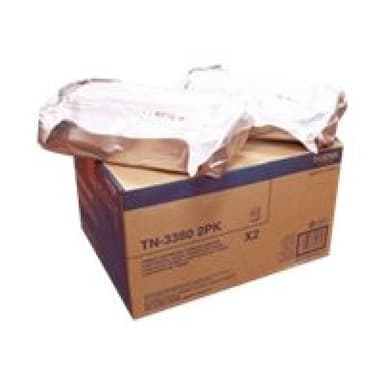 BROTHER TN3380 2PK 2er Pack Schwarz Tonerpatrone