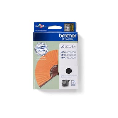 BROTHER LC129XLBK Schwarz Tintenpatrone