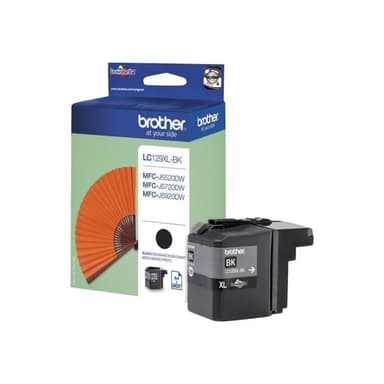 BROTHER LC129XLBK Schwarz Tintenpatrone