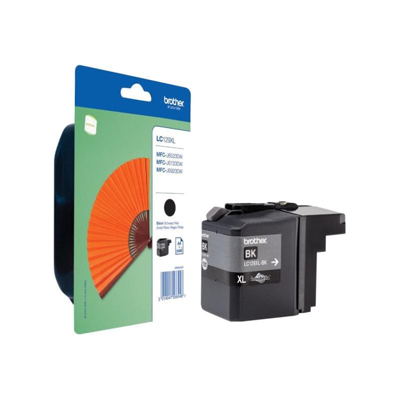 BROTHER LC129XLBK Schwarz Tintenpatrone