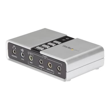 STARTECH.COM USB 2.0 Soundbox 7.1 Adapter - externe USB Soundkarte mit SPDIF Didital Audio - Extern