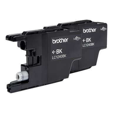 BROTHER Tinte LC-1240BKBP2 schwarz