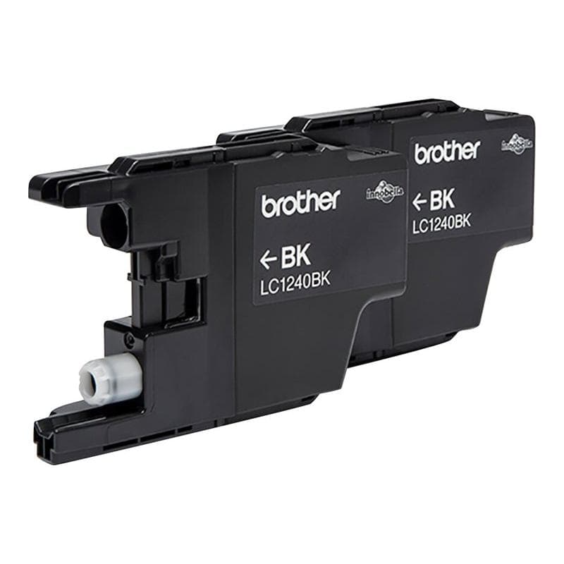 BROTHER Tinte LC-1240BKBP2 schwarz