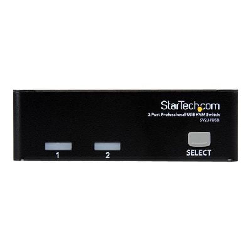 STARTECH.COM 2 Port Professional USB KVM Switch Kit with Cables