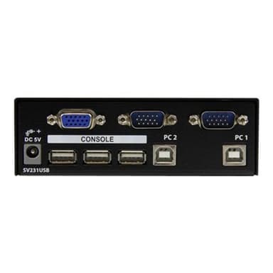 STARTECH.COM 2 Port Professional USB KVM Switch Kit with Cables