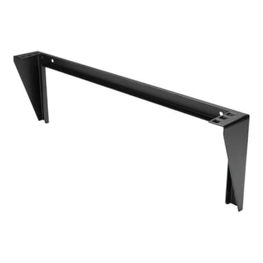 STARTECH.COM 19 Zoll 1HE vertikales Wandmontage Rack aus Stahl - 1U Rack Bracket 19 Zoll - Schwarz