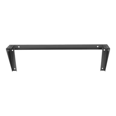 STARTECH.COM 19 Zoll 1HE vertikales Wandmontage Rack aus Stahl - 1U Rack Bracket 19 Zoll - Schwarz
