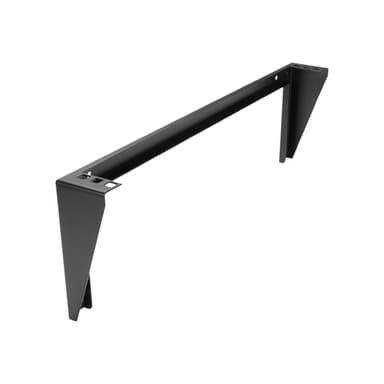 STARTECH.COM 19 Zoll 1HE vertikales Wandmontage Rack aus Stahl - 1U Rack Bracket 19 Zoll - Schwarz
